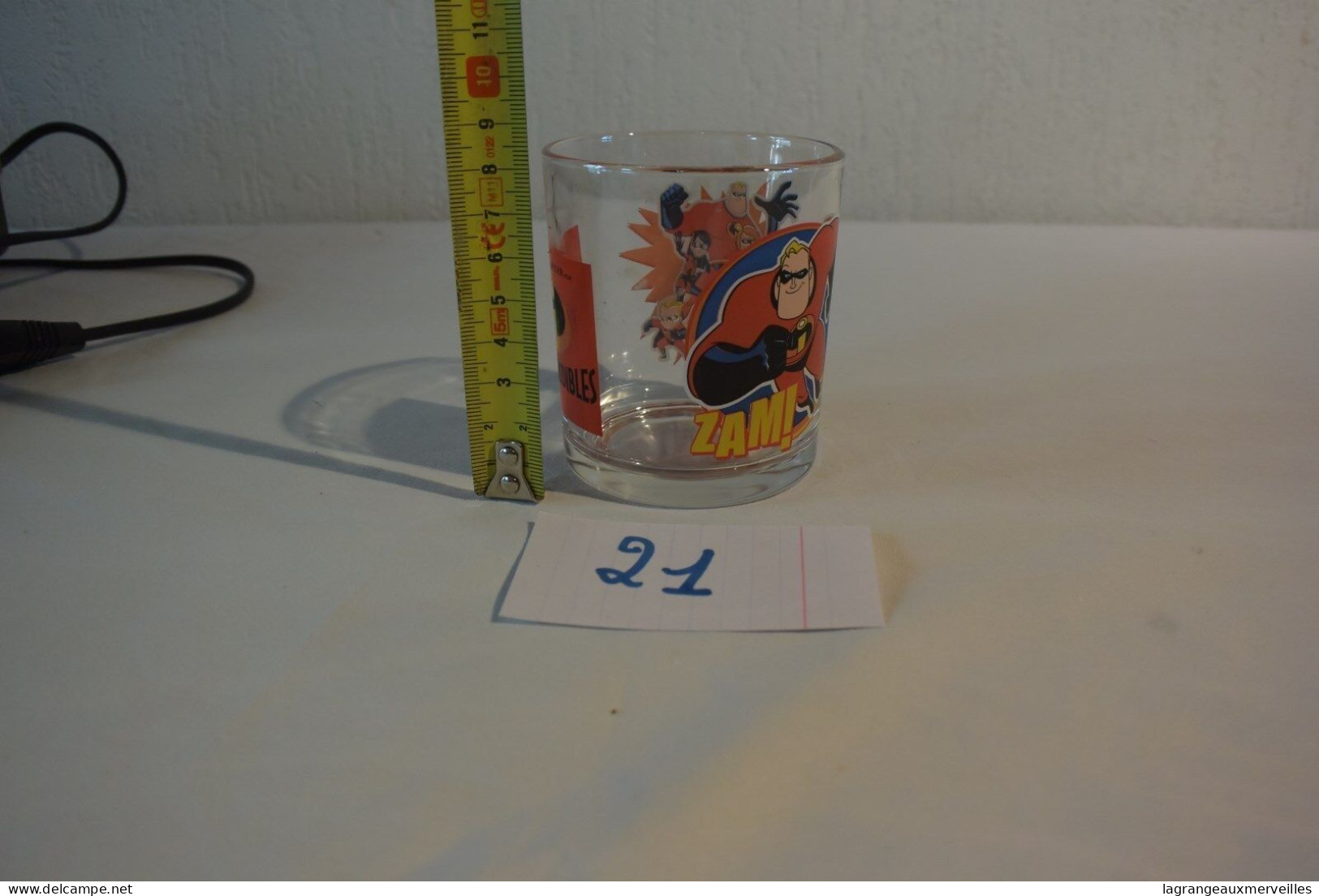 C21 Ancien Verre Zam De Disney Pixar - Glazen