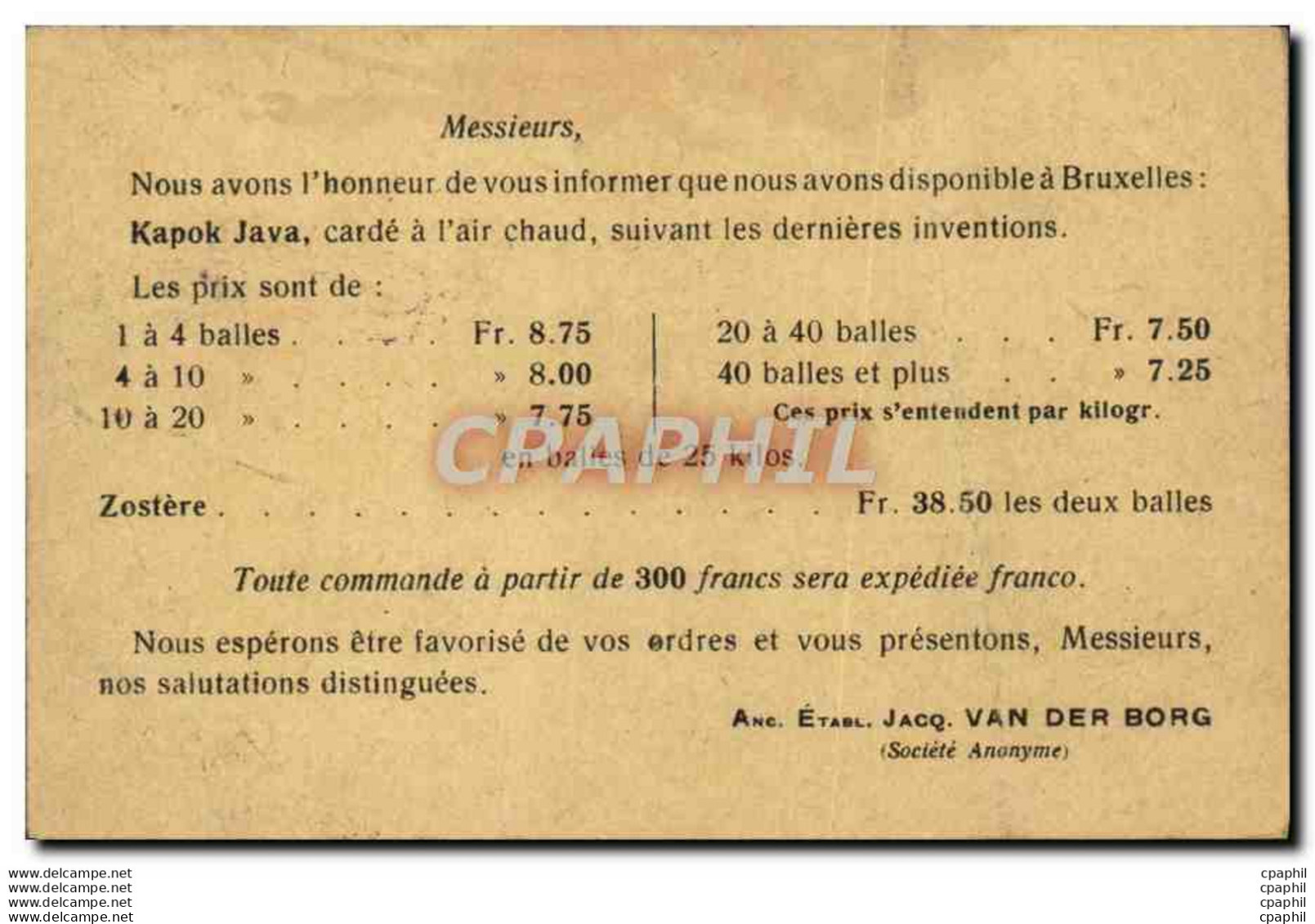 Entier Postal Belgique Jacq Van Der Borg Rye Gallait Bruxelles 1922 - Briefumschläge