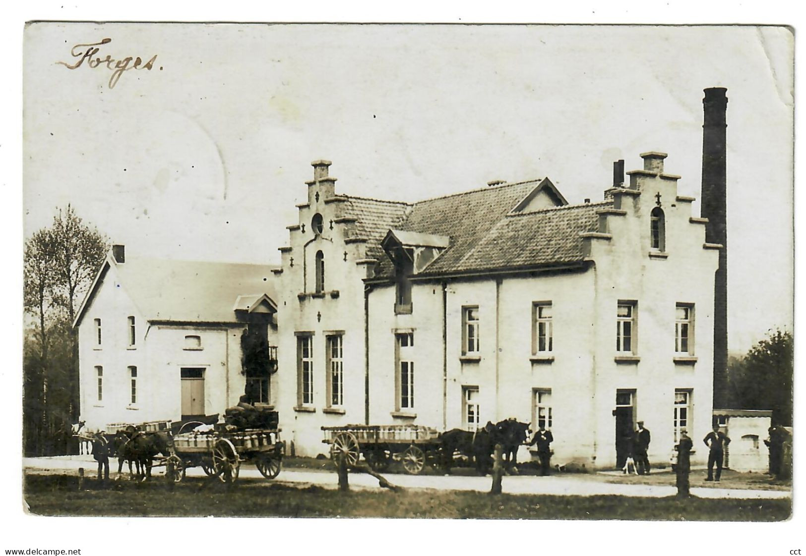 Forges  Chimay   CARTE PHOTO De La Laiterie Sainte-Anne - Chimay