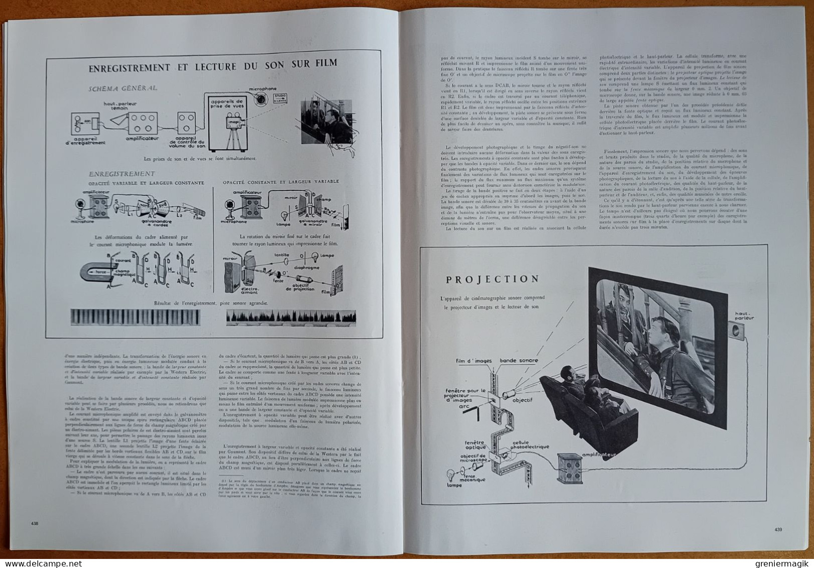 France Illustration N°83 03/05/1947 Auriol en A.O.F./De Gaulle reçoit la presse/Côte d'Azur/Le son sur film/Christian X