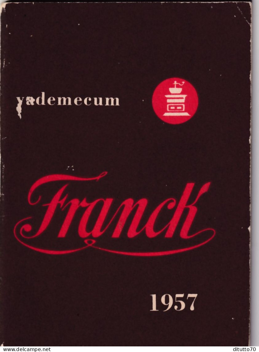 Calendarietto - Franck - Anno 1957 - Formato Grande : 1941-60