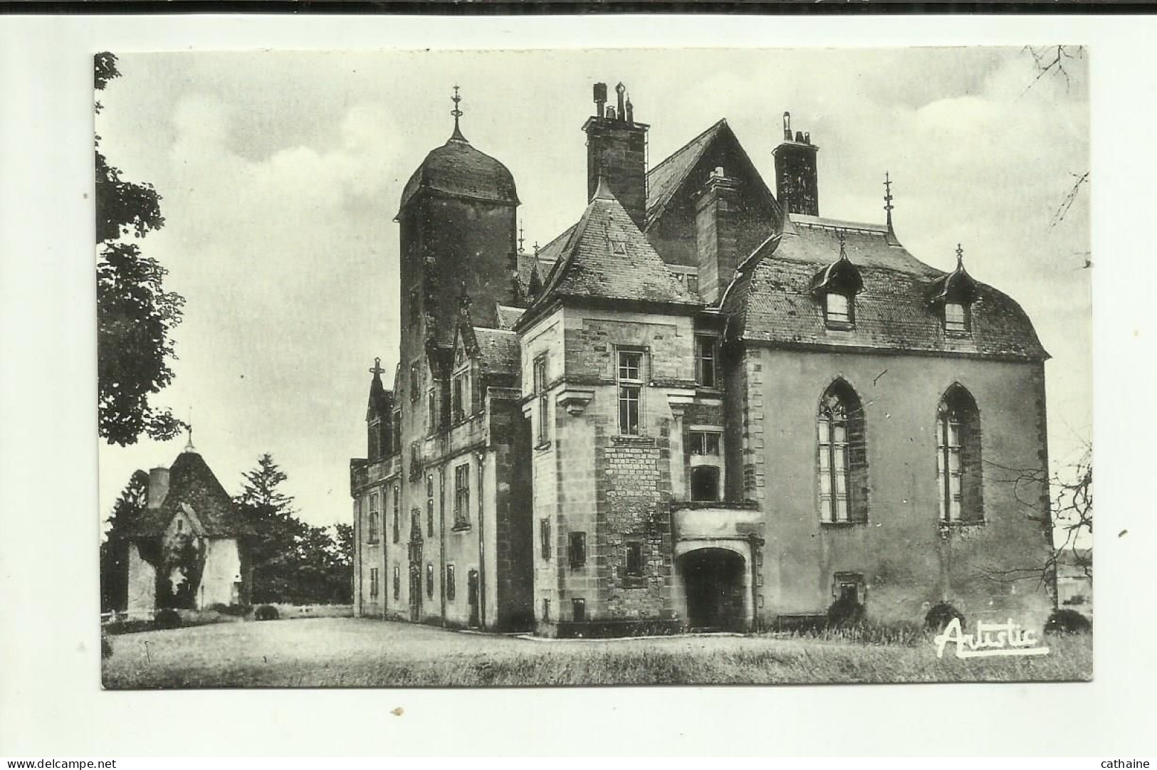 58 . CHATILLON EN BAZOIS . LE CHATEAU . COTE PARC - Chatillon En Bazois