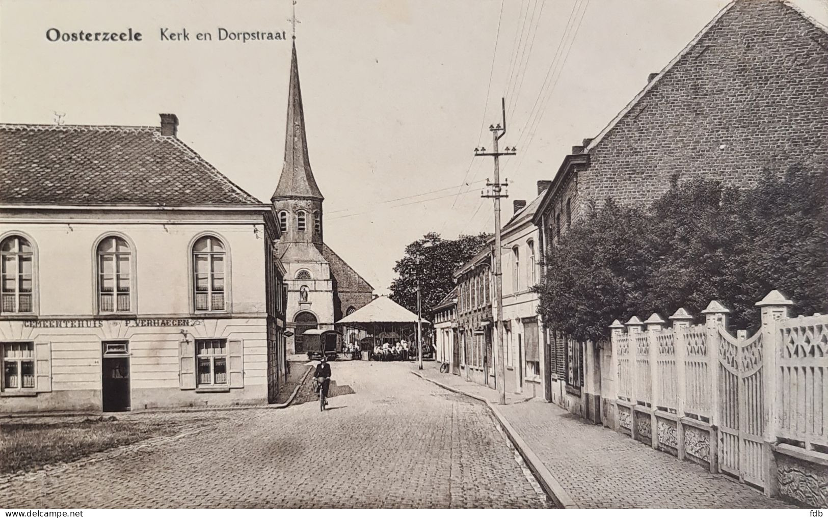 Oosterzeele - Kerk En Dorpstraat - Oosterzele
