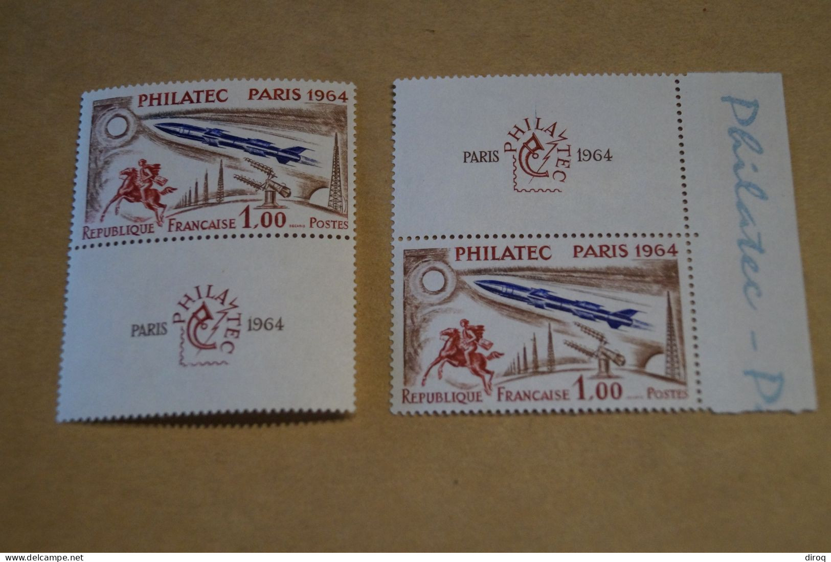 Philatec Paris 1964 ,2 Très Beaux Timbres Neuf,voir Photos,pour Collection - Unused Stamps