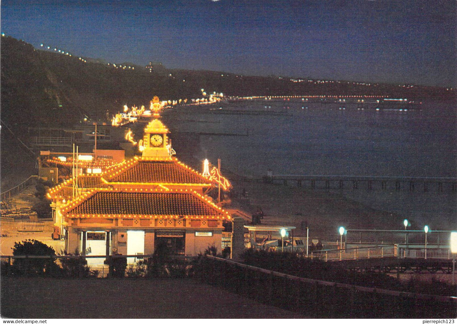 Bournemouth - Vue De Nuit Sur Le Front De Mer - Bournemouth (a Partire Dal 1972)