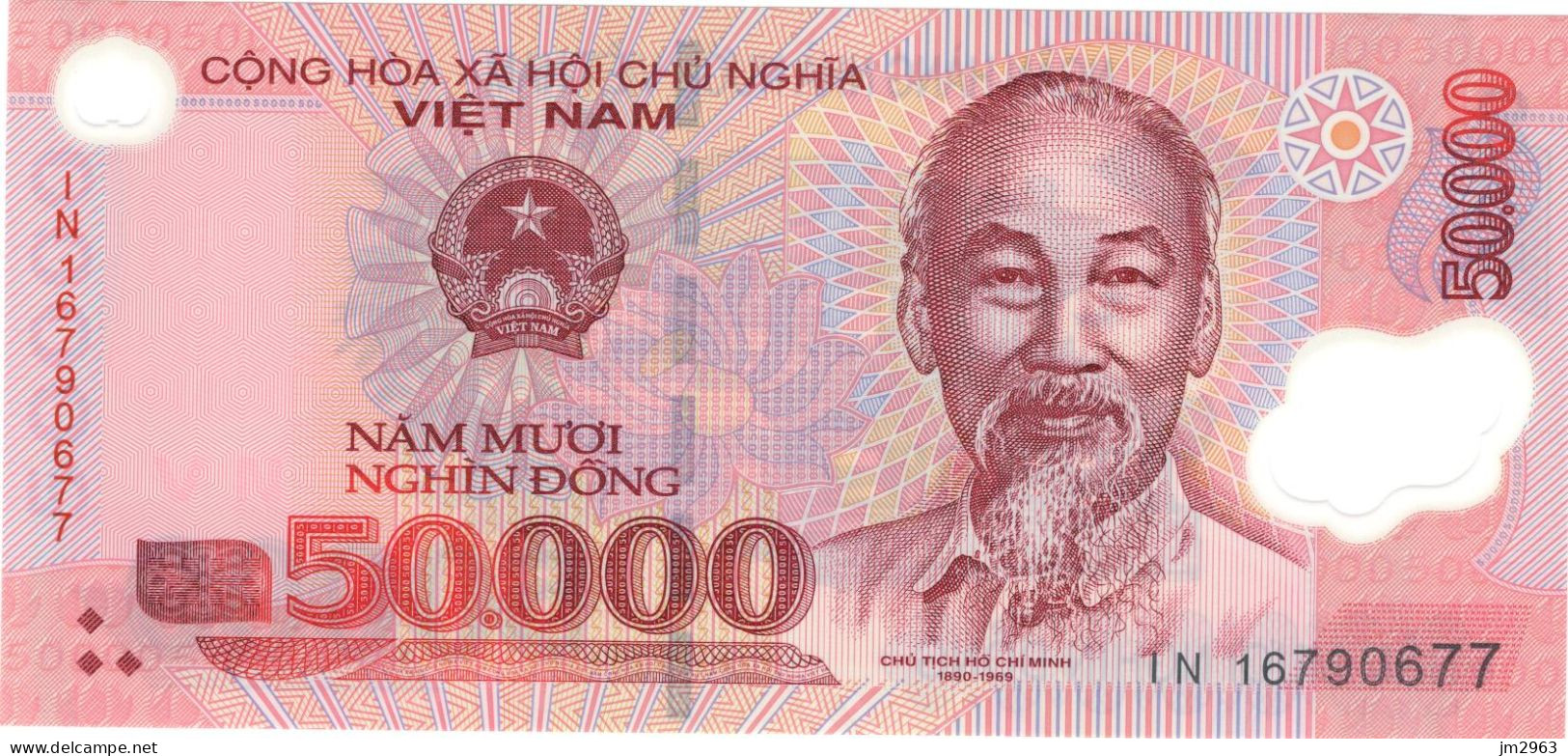 VIET NAM 50.000 DONG UNC ND IN 16790677 - Viêt-Nam