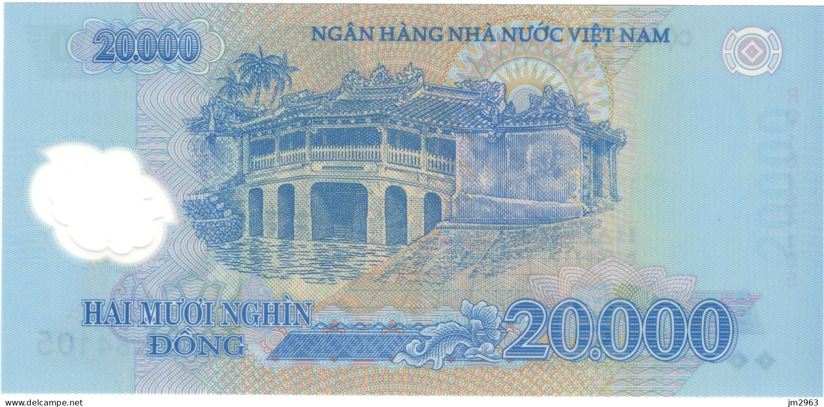 VIET NAM 20.000 DONG UNC 2016  RQ 16184105 - Vietnam