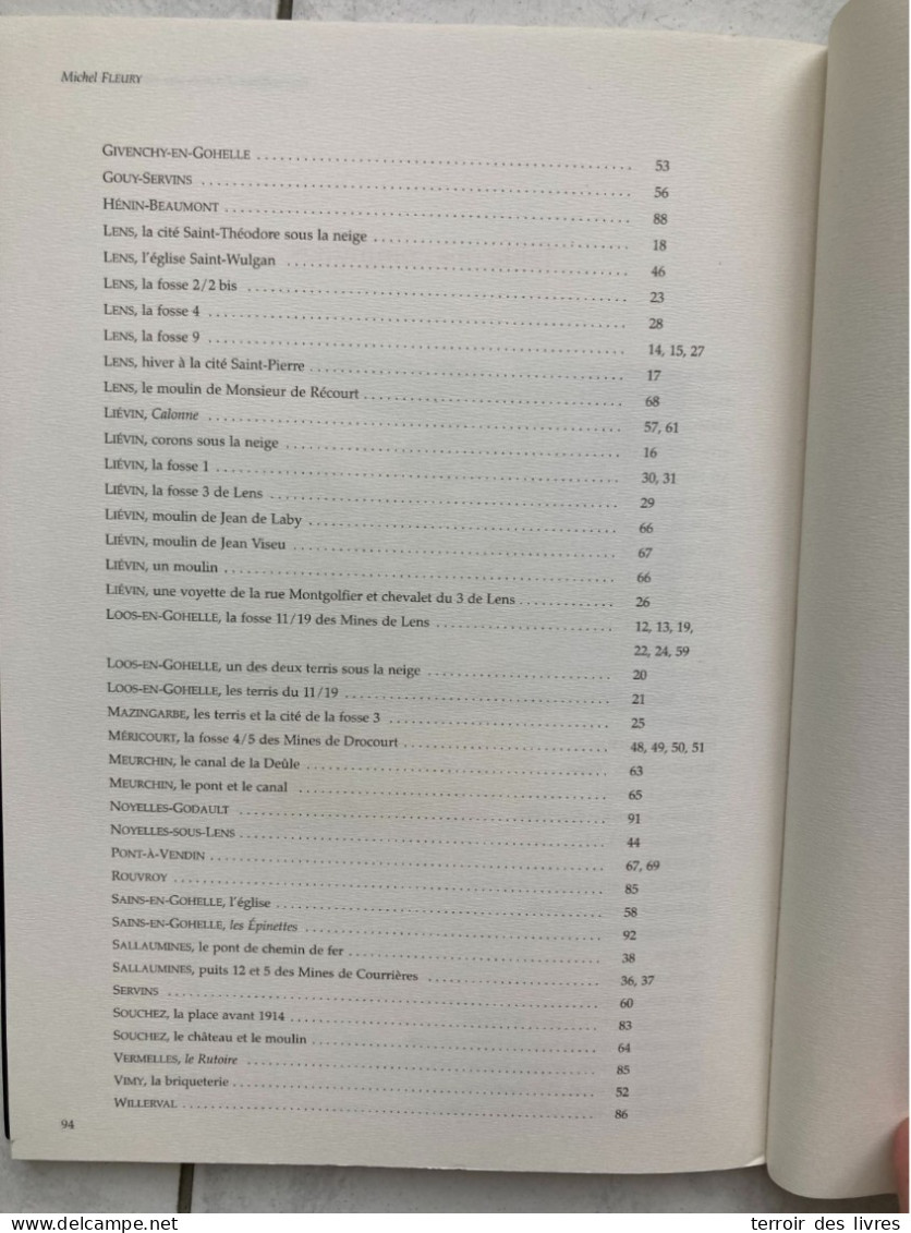 DES COLLINES D'ARTOIS AUX RIVES DE LA DEULE MICHEL FLEURY GAUHERIA 46 ANGRES AIX NOULETTE BOIS BERNARD BULLY LES MINES - Picardie - Nord-Pas-de-Calais