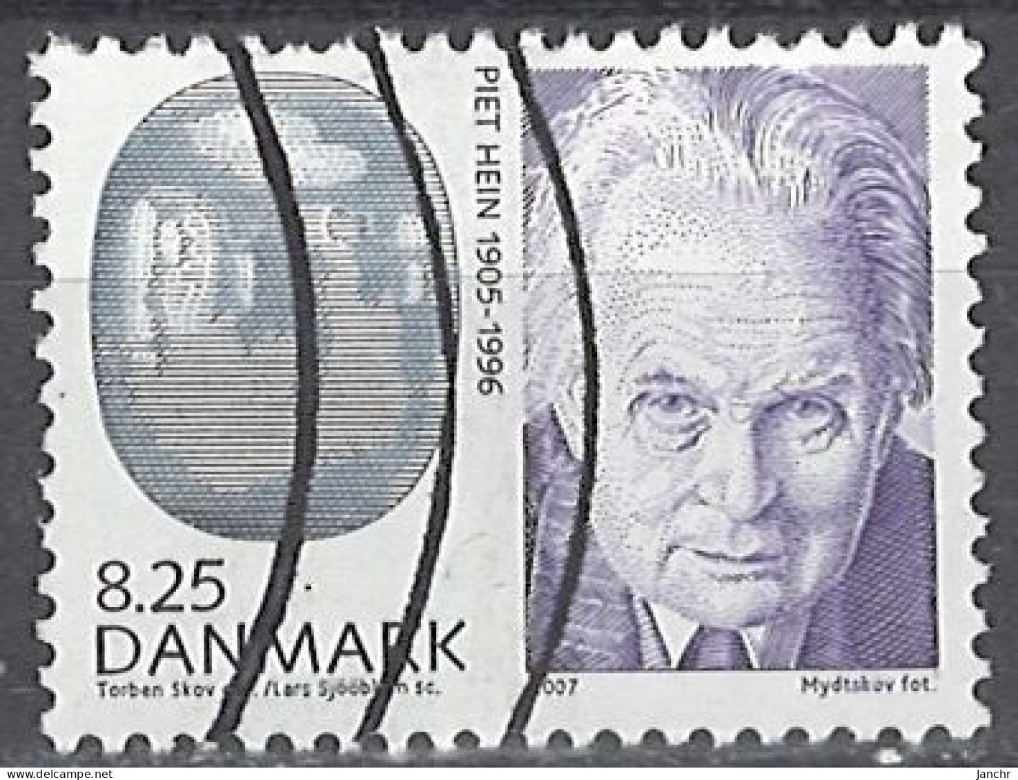 Denmark 2007. Mi.Nr. 1480, Used O - Gebruikt