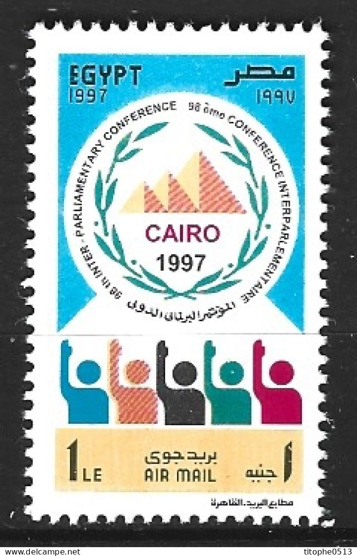 EGYPTE. PA 255 De 1997. Conférence Parlementaire. - Aéreo