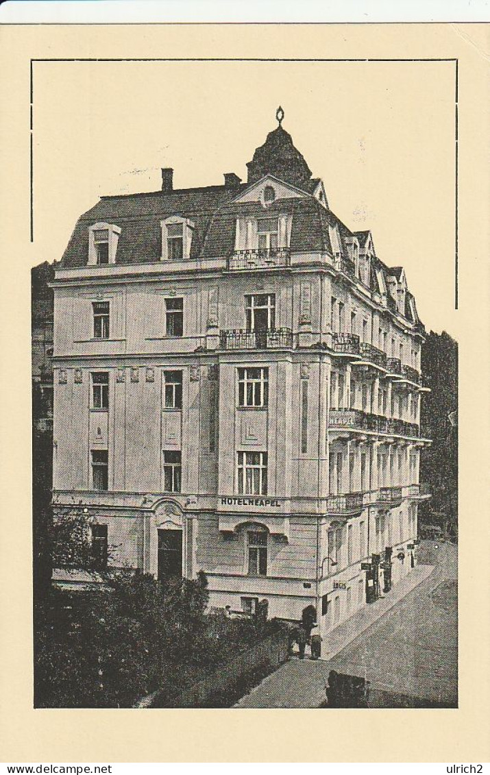 AK Marienbad - Hotel Neapel - Fam. Lössl  (67149) - Tschechische Republik