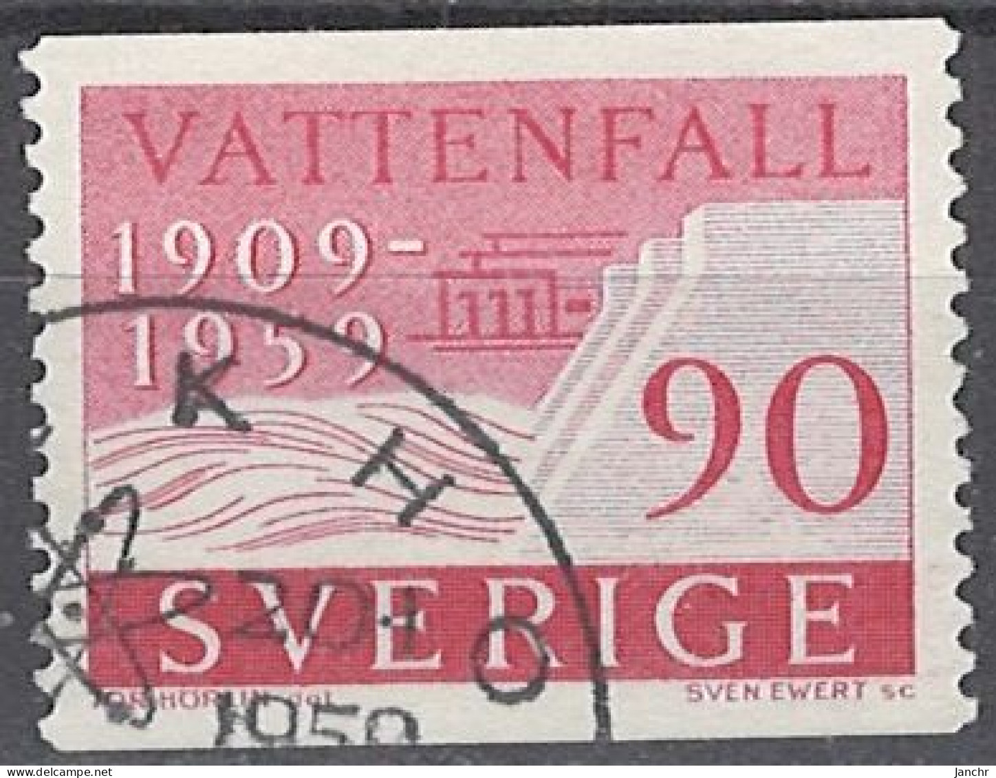 Sweden 1959. Mi.Nr. 447, Used O - Gebraucht