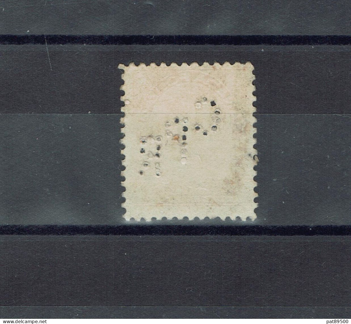 CANADA PERFORE / George V  YT 108  Oblitéré - 1918/1925 // PERFORE "  C P R  " Perforation Imparfaite - Oblitérés