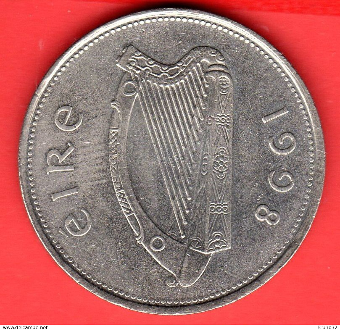 IRLANDA - IRELAND - EIRE - 1998 - 1 Pound - QFDC/aUNC - Come Da Foto - Irlande