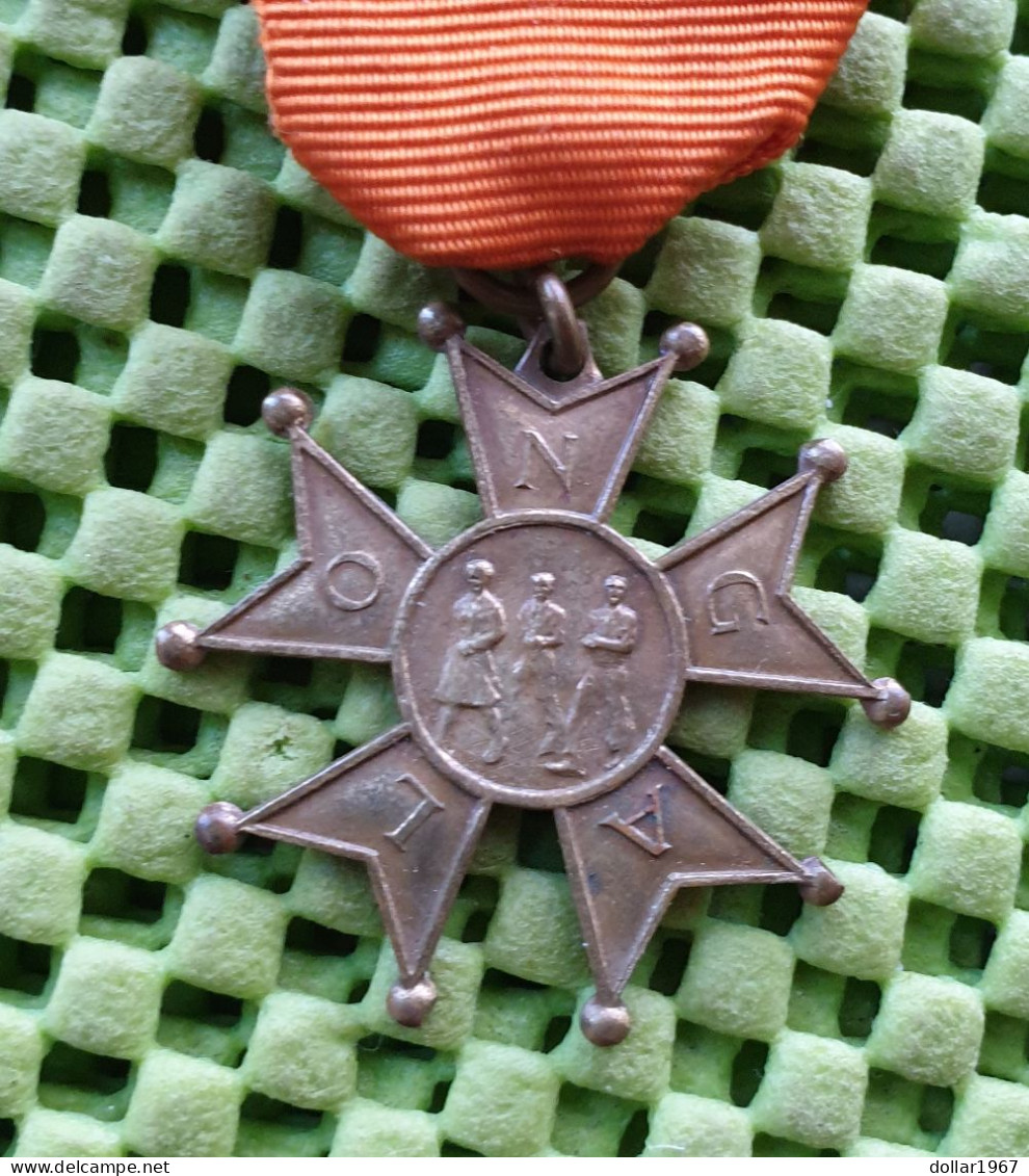 Medaille -  Avond Vierdaagse , Brons Met Kroontje -  Original Foto  !!   Medallion Dutch - Other & Unclassified