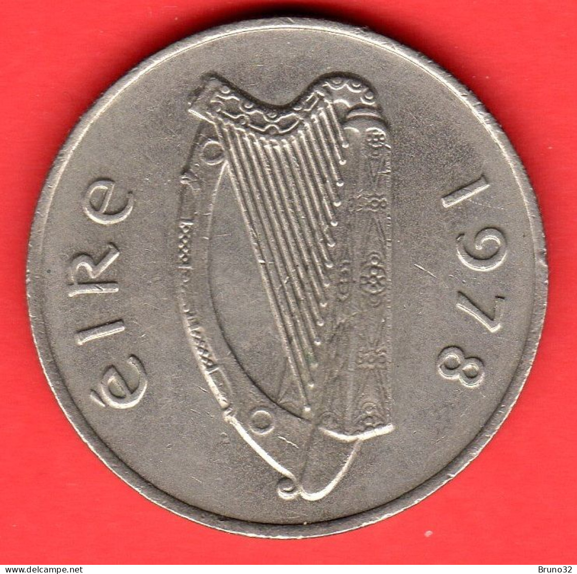 IRLANDA - IRELAND - EIRE - 1978 - 10 Pence - SPL/XF - Come Da Foto - Irlanda