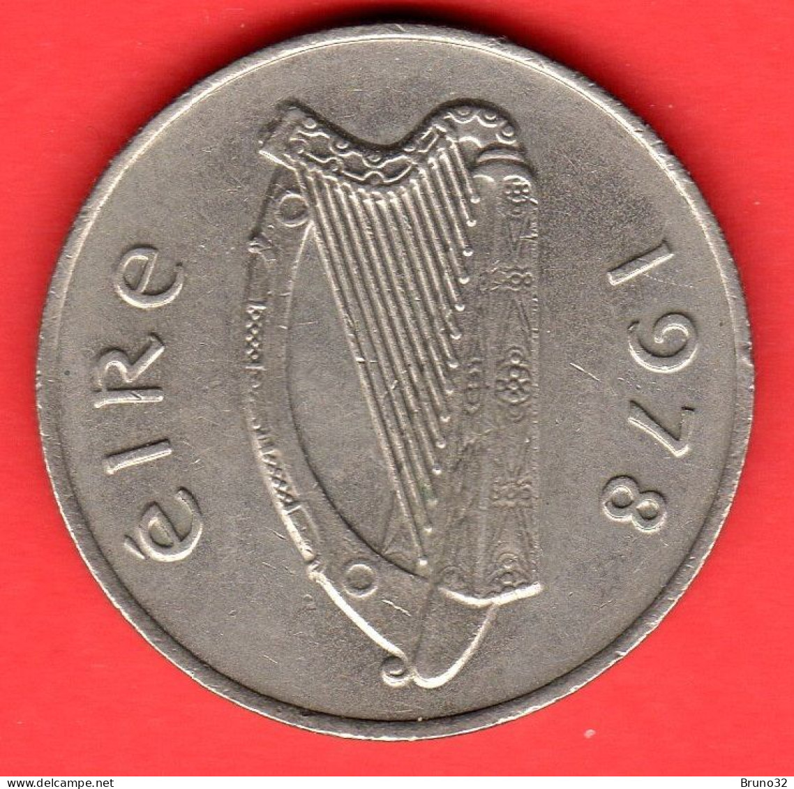 IRLANDA - IRELAND - EIRE - 1978 - 10 Pence - SPL/XF - Come Da Foto - Ierland