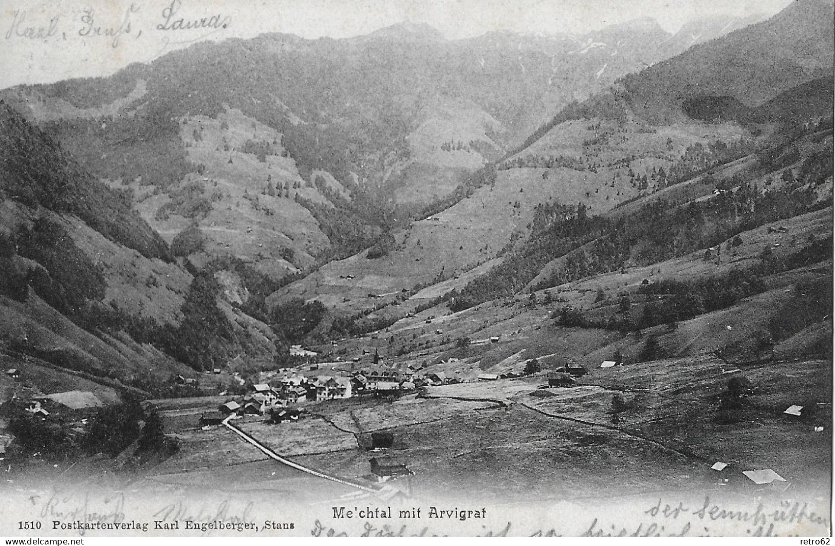 MELCHTAL ► Ein Kleines Dorf Anno 1908 - Kerns