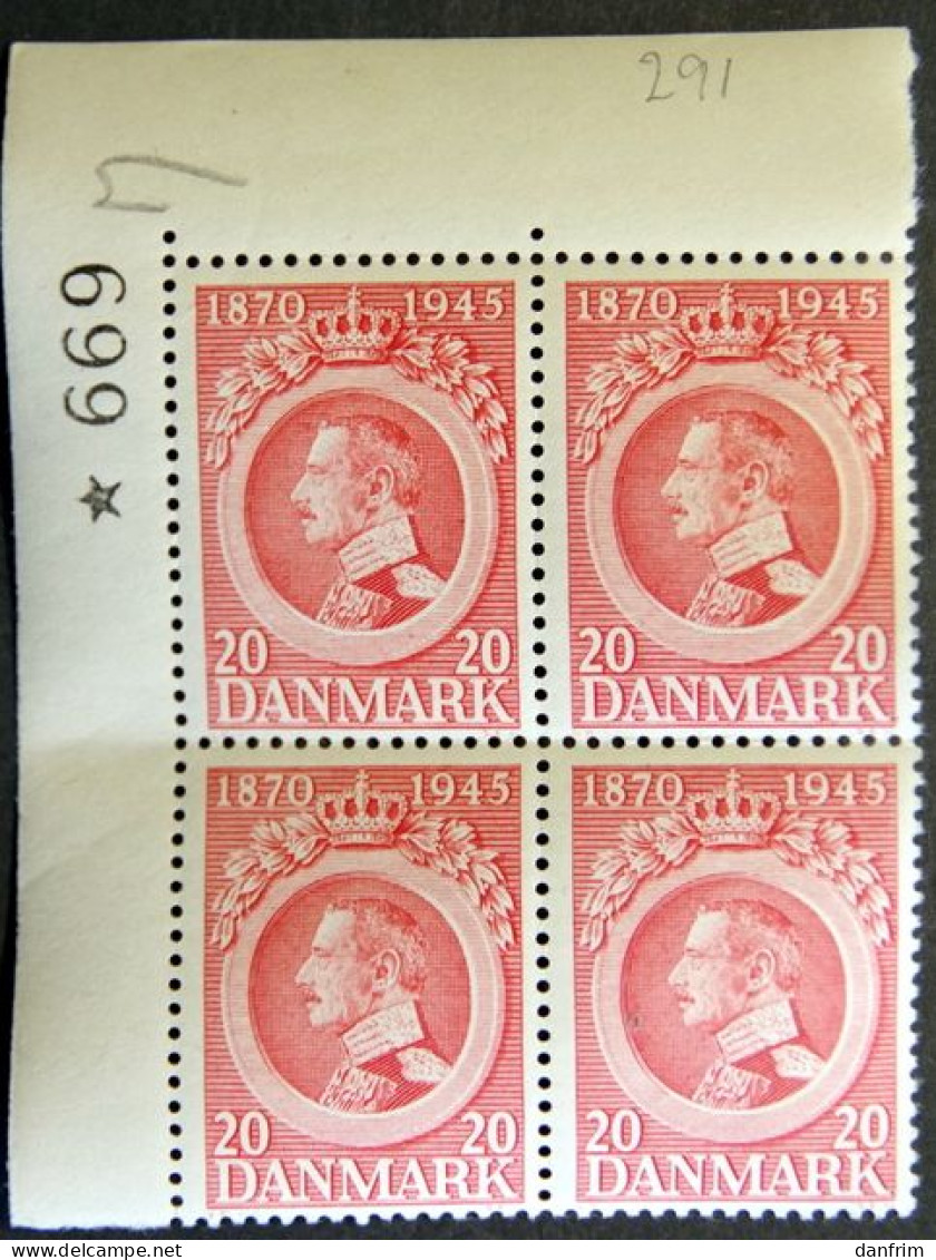 Denmark 1945  Minr.287   MNH (** )   ( Lot KS 1648 ) - Neufs