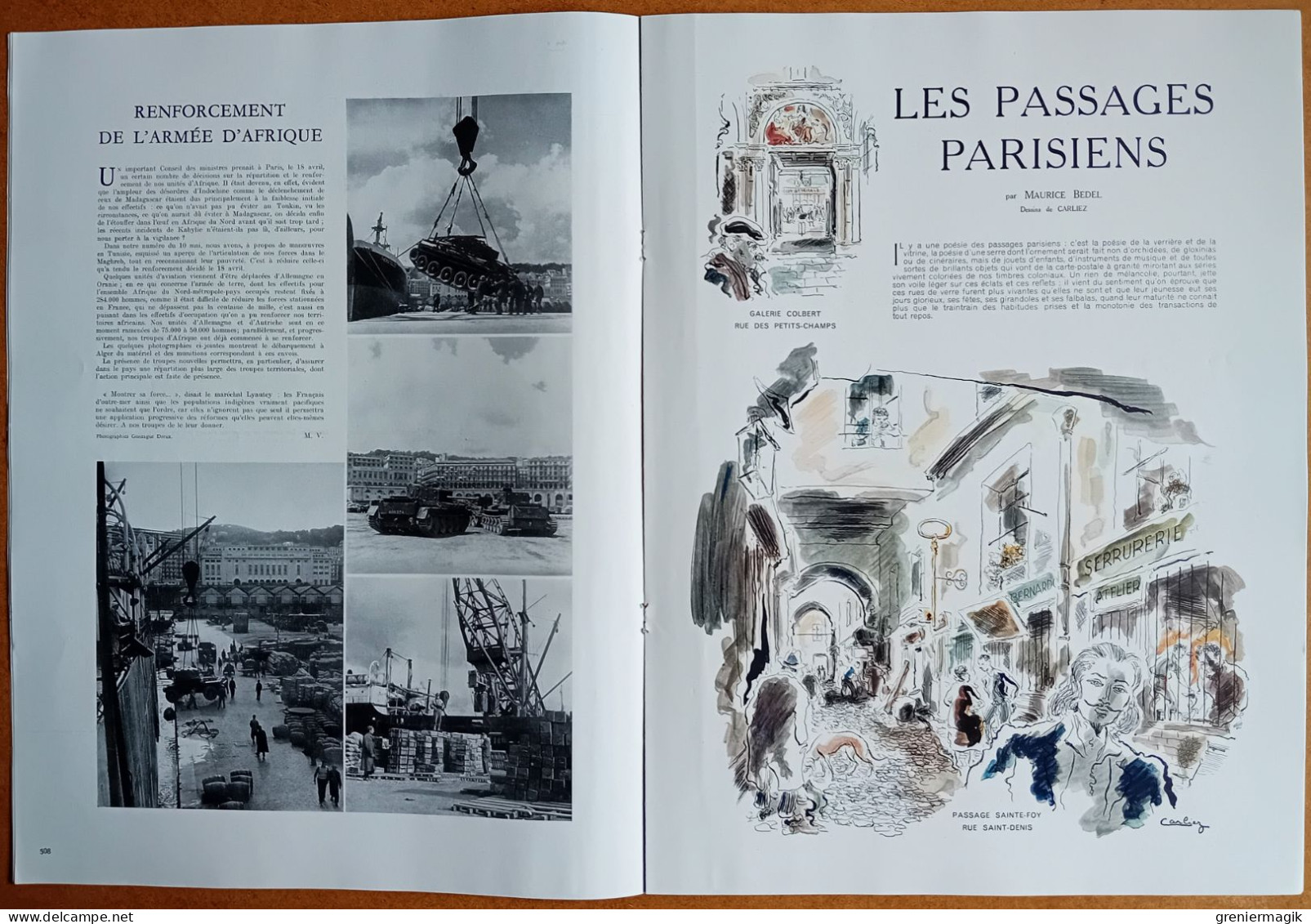 France Illustration N°86 24/05/1947 Félix Eboué/Indochine échec du viet-minh/Les passages parisiens/Foire de Paris