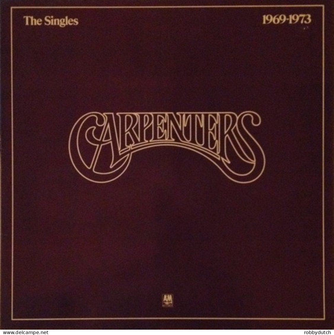 * LP *  THE CARPENTERS - THE SINGLES 1969-1973 (Germany 1973 EX High Quality Pressing) - Disco, Pop