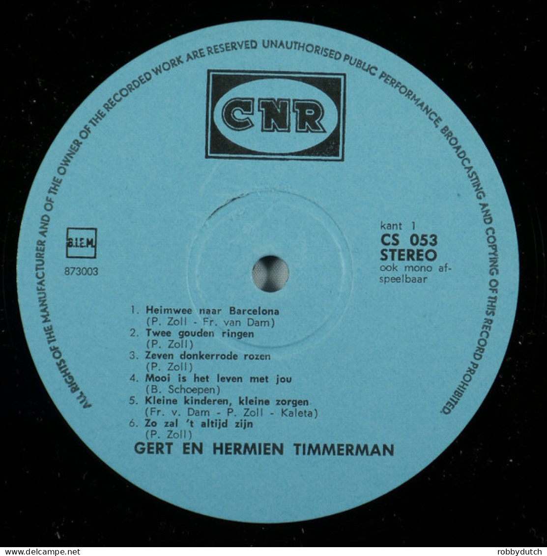 * LP *  SUCCESSEN VAN GERT EN HERMIEN TIMMERMAN (Holland) - Other - Dutch Music