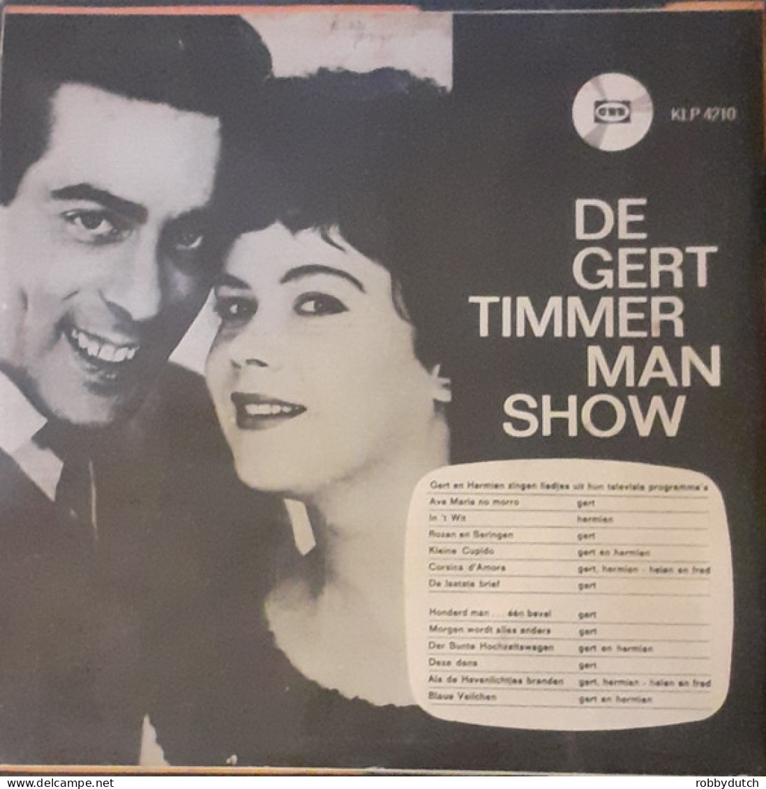 * LP *  GERT EN HERMIEN - DE GERT TIMMERMAN SHOW (Holland 1967 EX) - Other - Dutch Music