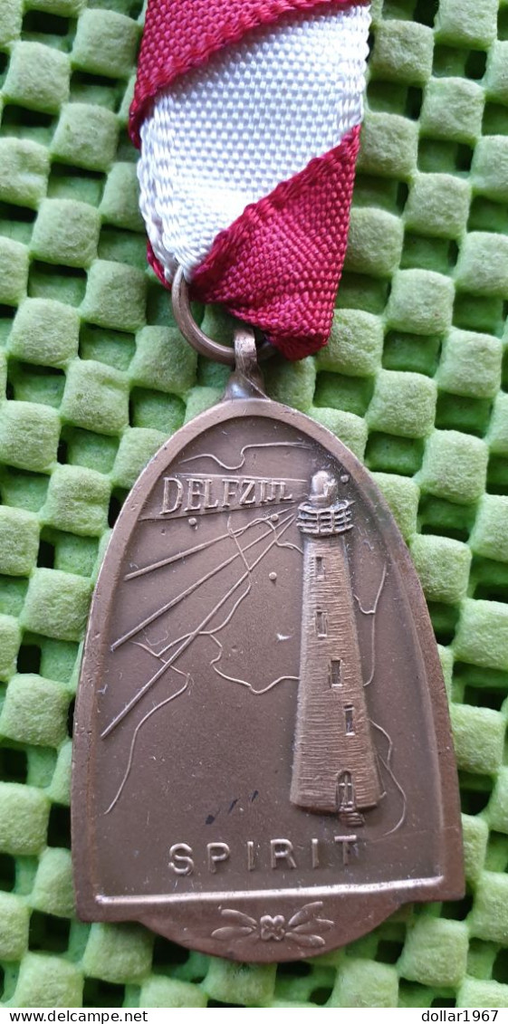 Medaille -   Delfzijl , Spirit , Jaren "50  -  Original Foto  !!   Medallion Dutch - Sonstige & Ohne Zuordnung