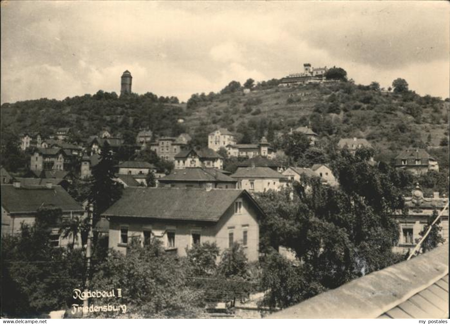 41306066 Radebeul Ortsansicht Mit Friedensburg Radebeul - Radebeul