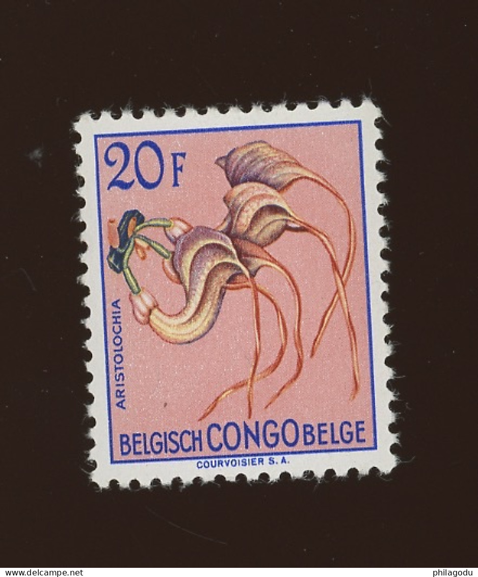 321 V**. Fleur 20F.  Cote 9,50 € - Unused Stamps