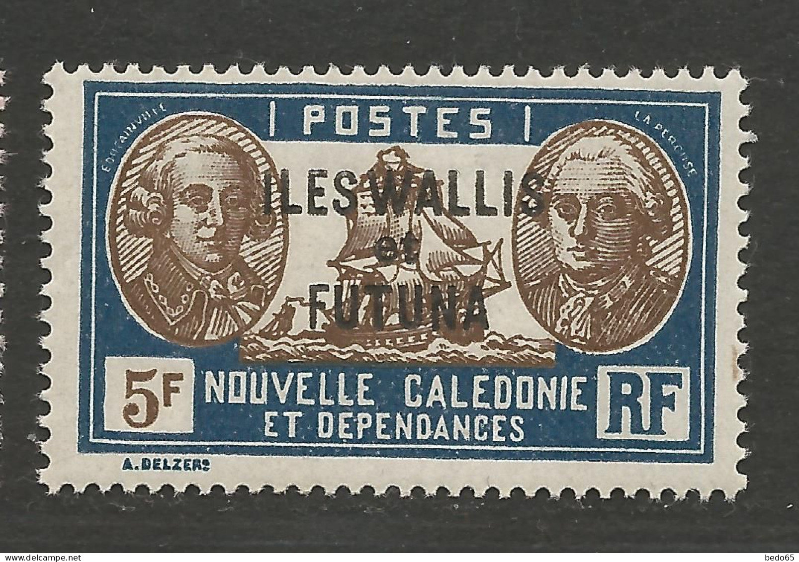WALLIS ET FUTUNA N° 63 NEUF** SANS CHARNIERE  / Hingeless  / MNH - Unused Stamps
