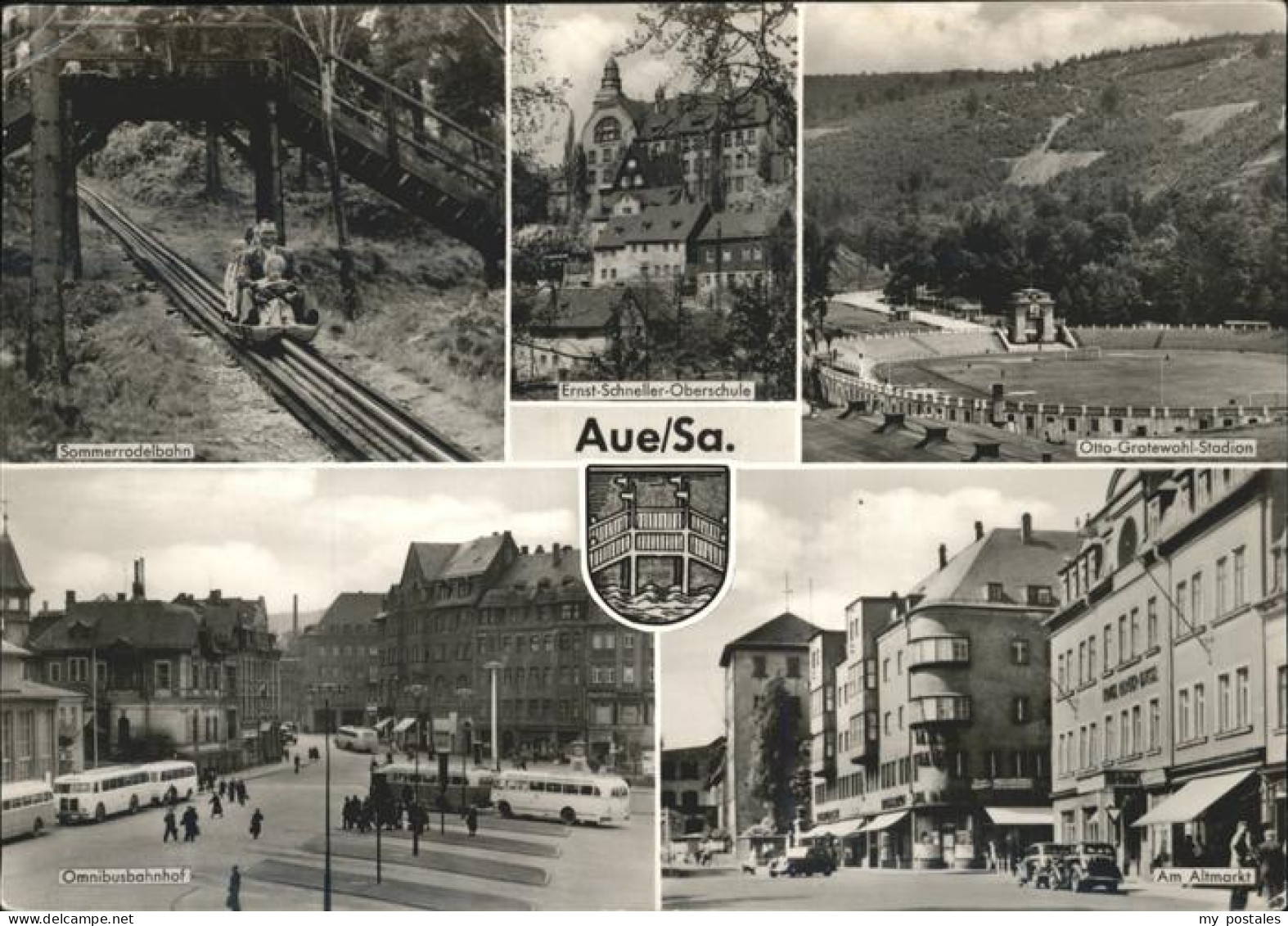 41305806 Aue Erzgebirge Ortsansichten Aue - Aue