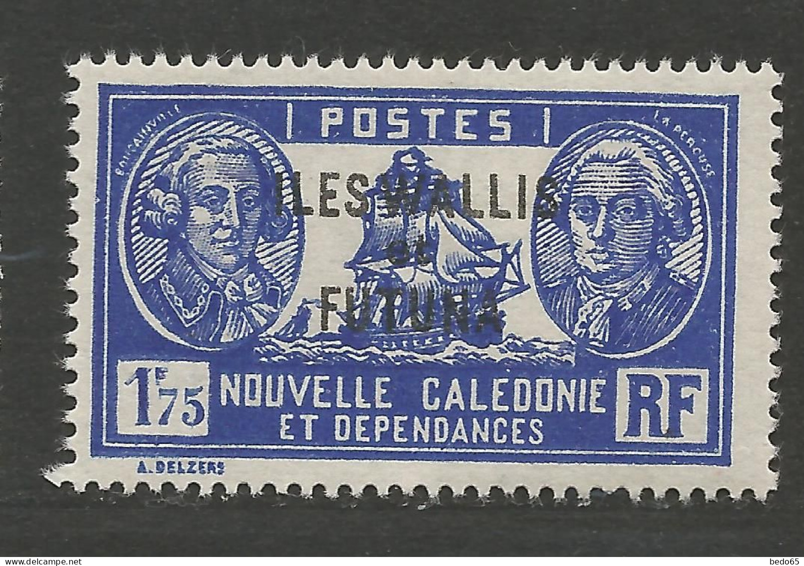 WALLIS ET FUTUNA N° 85 NEUF*  TRACE DE CHARNIERE   / Hinge  / MH - Unused Stamps