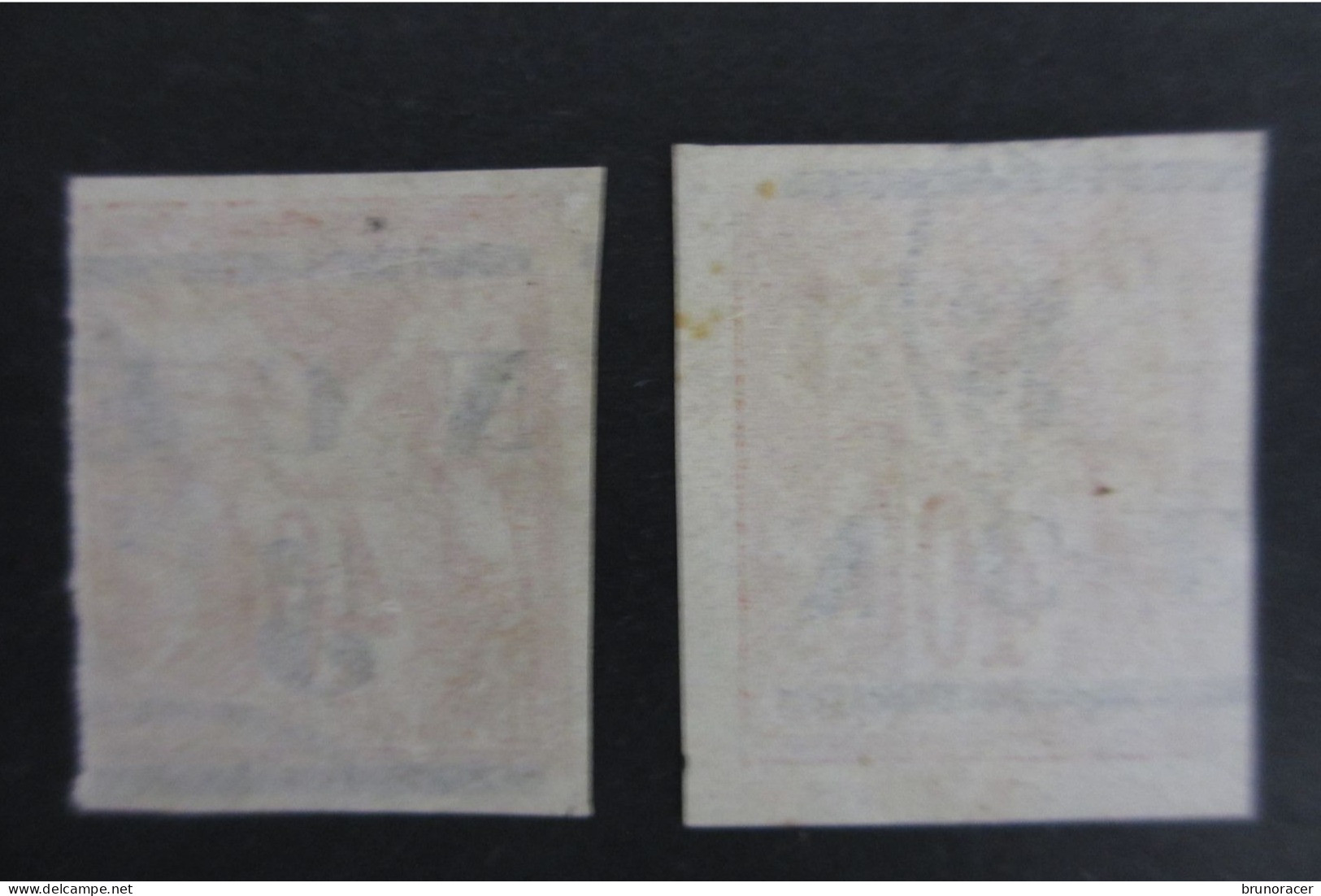 Nelle CALEDONIE N°6/6a. Oblit. TTB  COTE 80 EUROS    VOIR SCANS - Unused Stamps