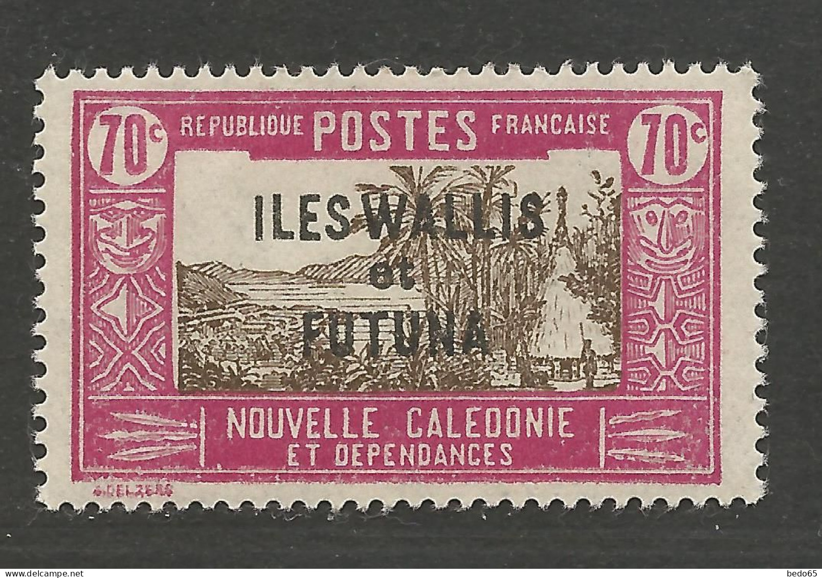 WALLIS ET FUTUNA N° 55A NEUF*  TRACE DE CHARNIERE   / Hinge  / MH - Nuovi