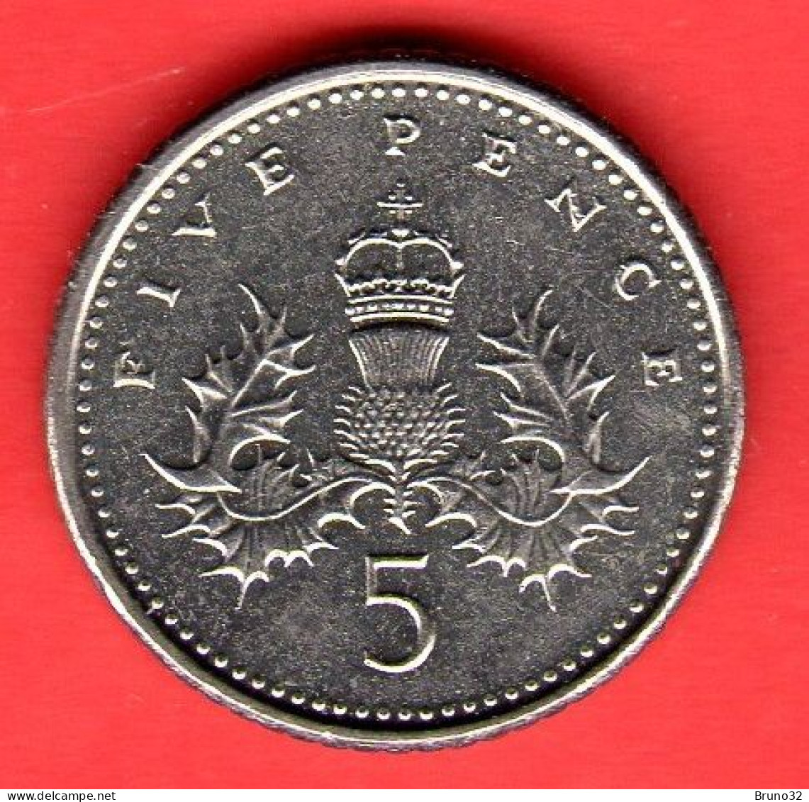 Gran Bretagna - Great Britain - GB - 5 Pence - 2000 - FDC/UNC - Come Da Foto - 5 Pence & 5 New Pence