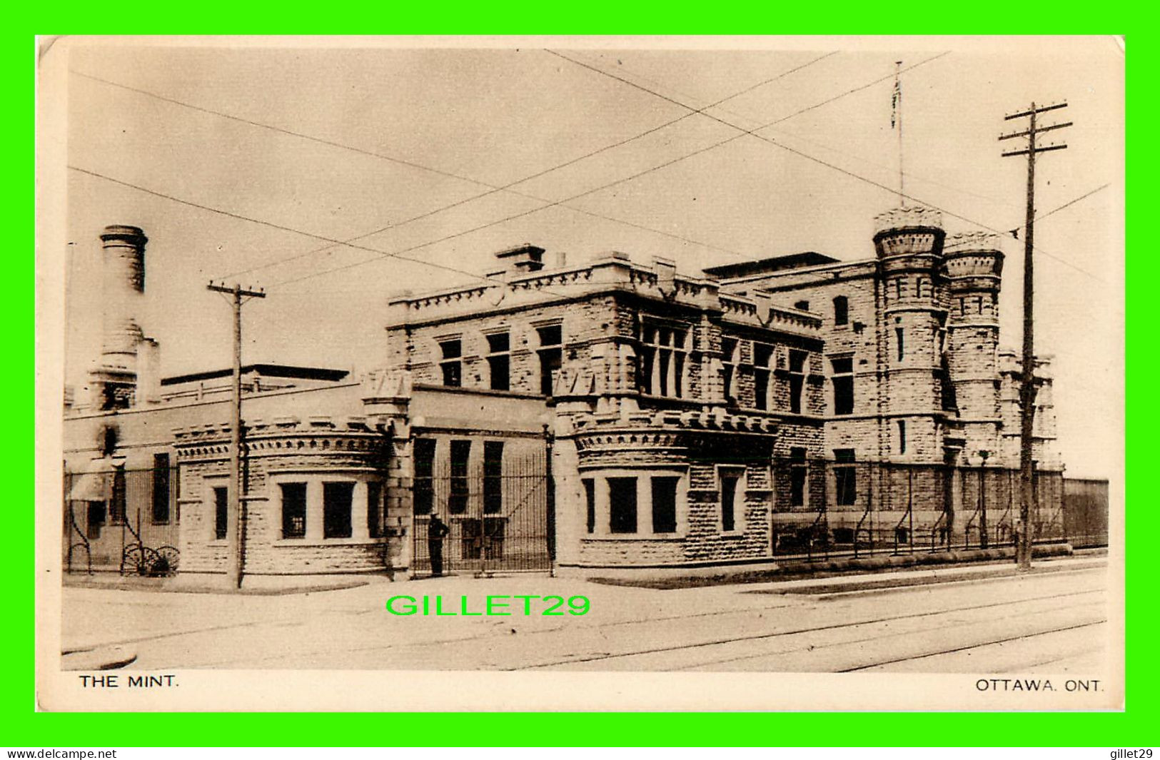 OTTAWA, ONTARIO - THE MINT - CAMEO PRINT - PHOTO C.N.R. - - Ottawa