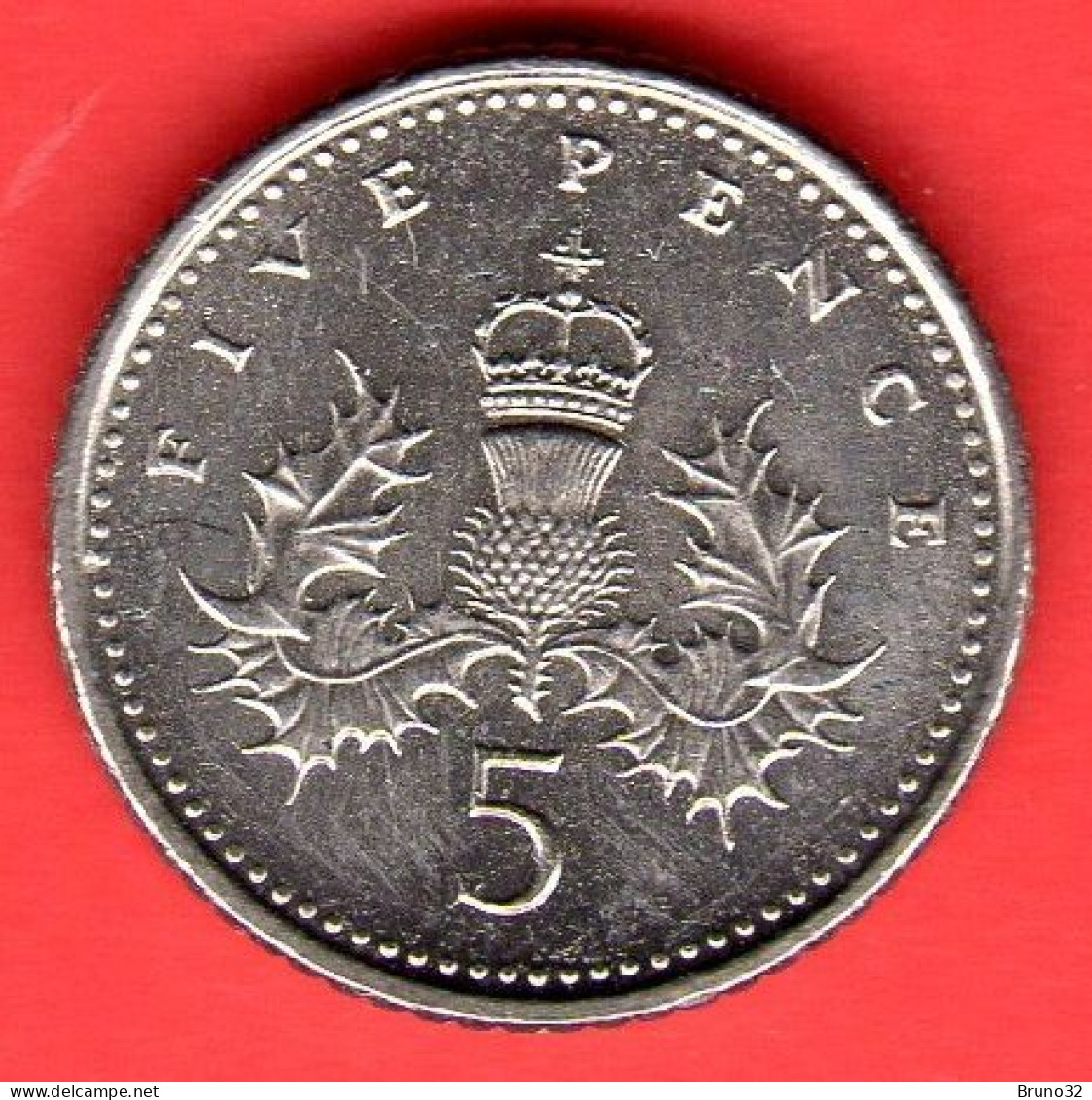 Gran Bretagna - Great Britain - GB - 5 Pence 1998 - FDC/UNC - Come Da Foto - 5 Pence & 5 New Pence