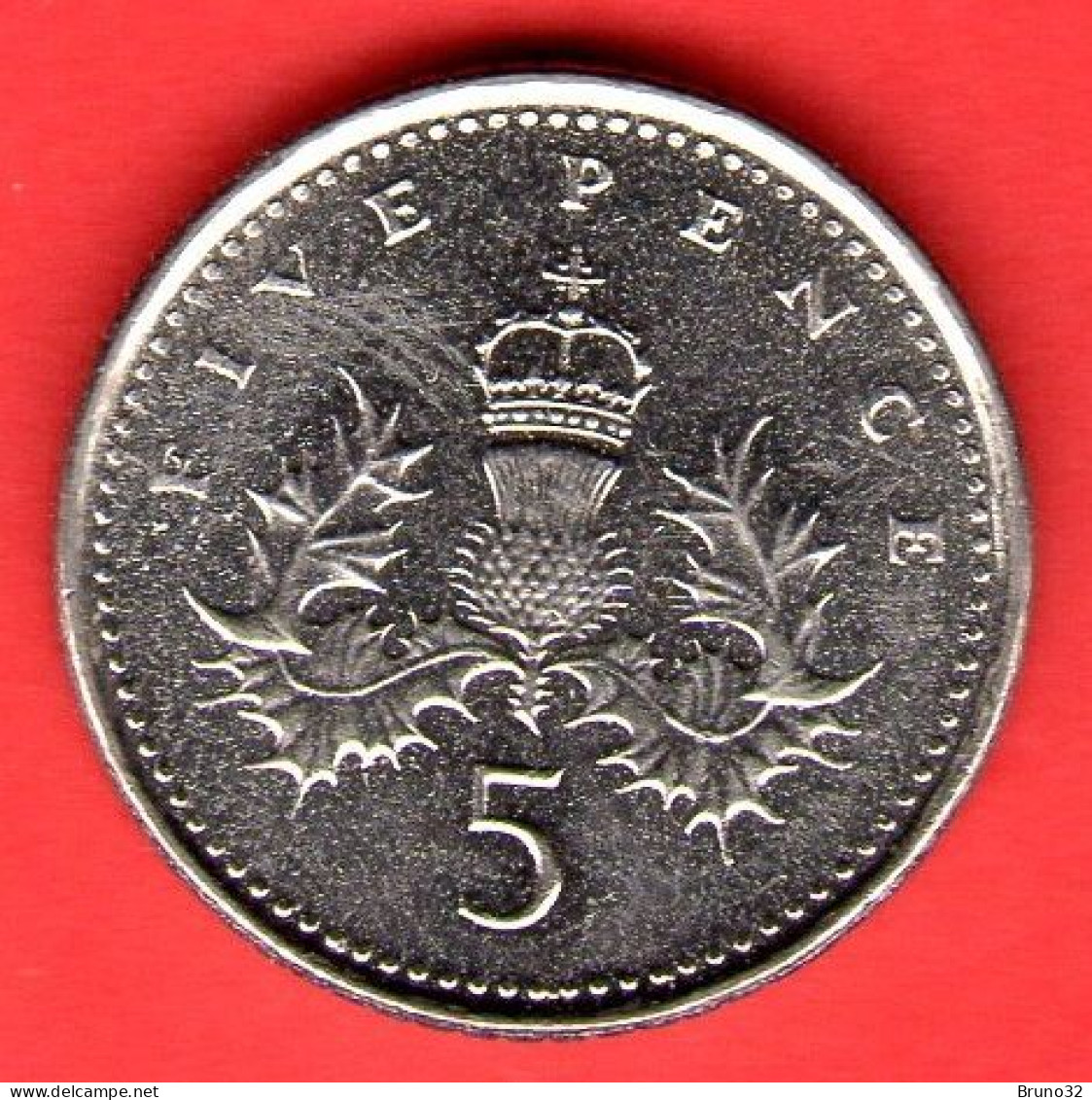 Gran Bretagna - Great Britain - GB - 5 Pence 2000 - FDC/UNC - Come Da Foto - 5 Pence & 5 New Pence