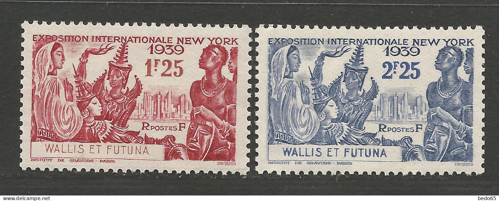 WALLIS ET FUTUNA Expo De NEW YORK NEUF** SANS CHARNIERE / Hingeless  / MNH - Ungebraucht