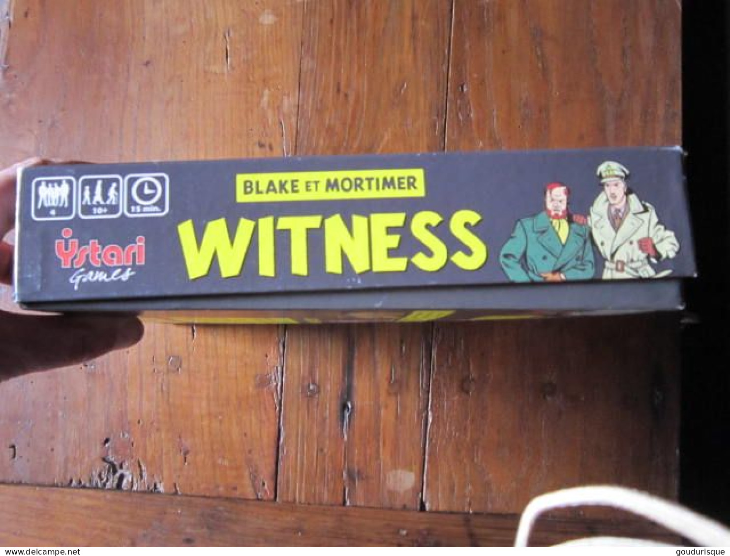 BLAKE ET MORTIMER JEU WITNESS  JACOBS - Blake & Mortimer