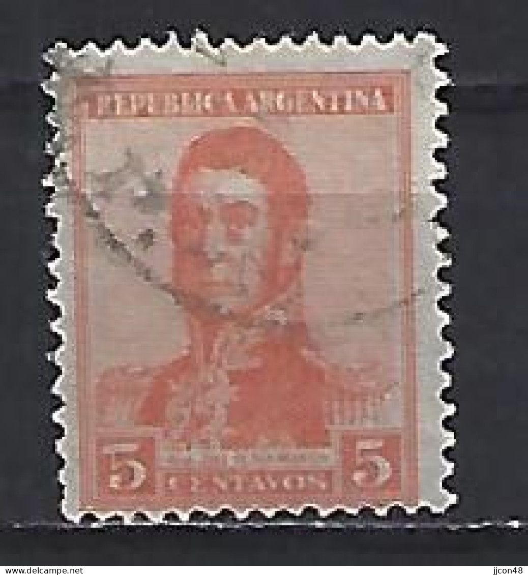 Argentina 1917-20  General San Martin (o) Mi.207 / 224 - Gebruikt