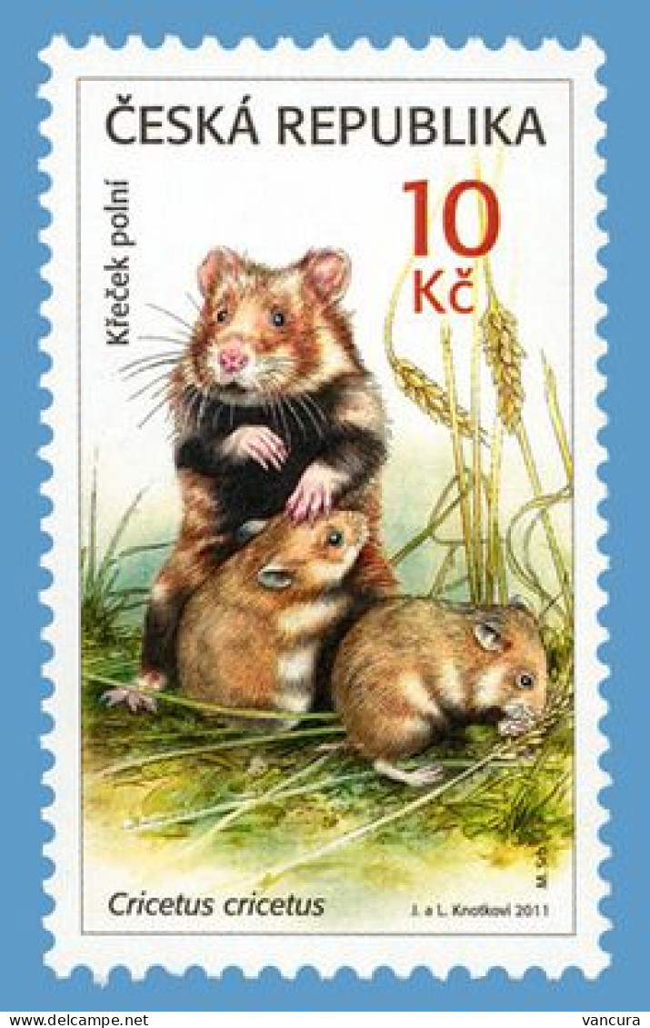 ** 688 Czech Republic European Hamster 2011 - Knaagdieren