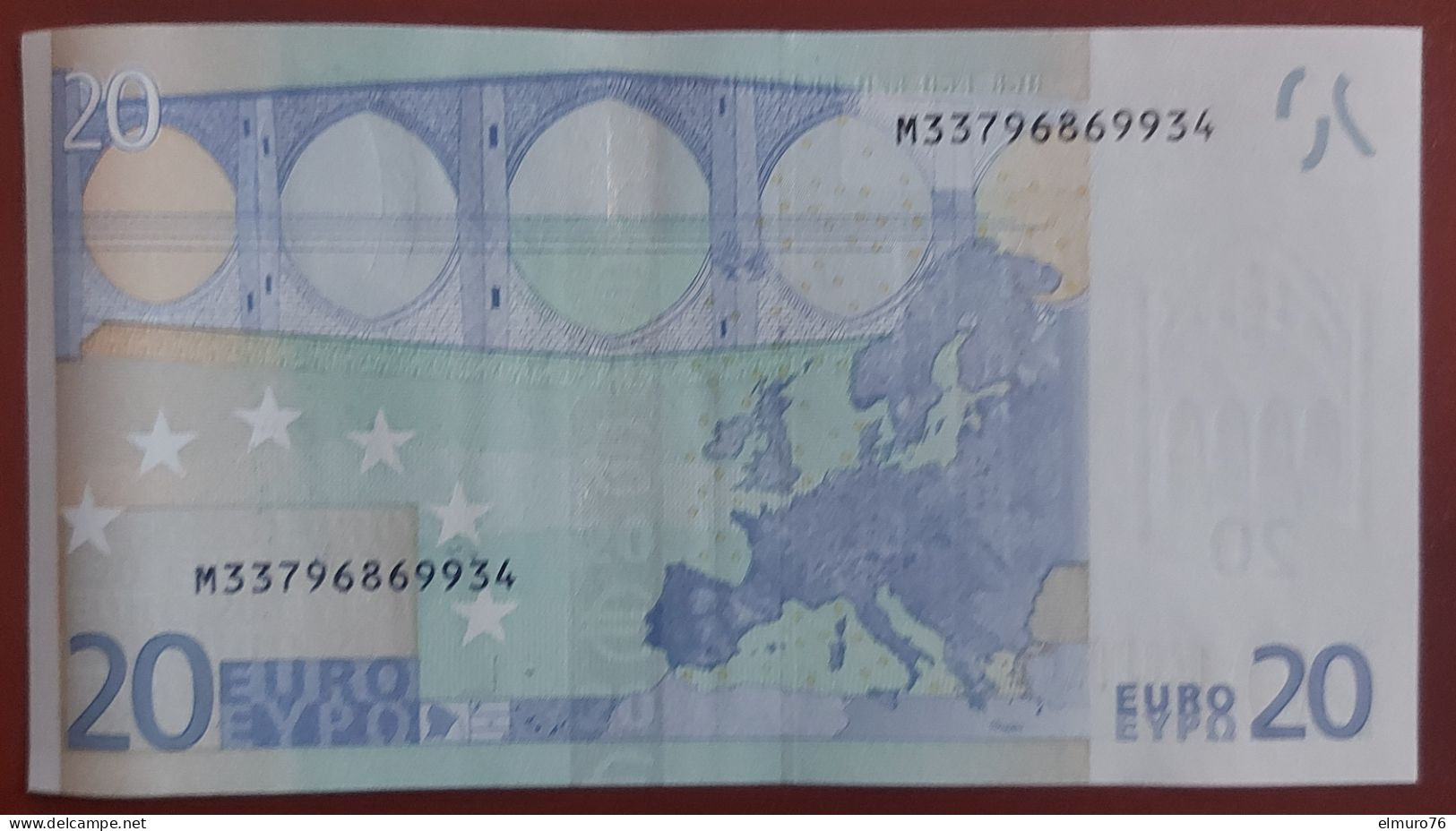 20 EURO U006 Portugal Serie M Duisenberg Perfect UNC - 20 Euro