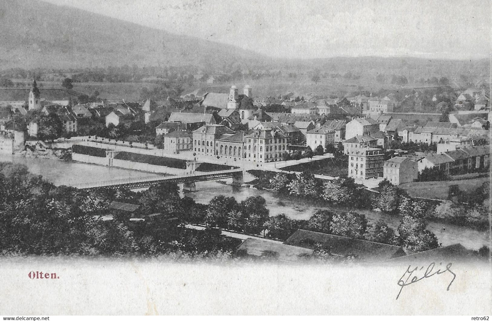 OLTEN  Generalansicht Anno 1906 - Olten