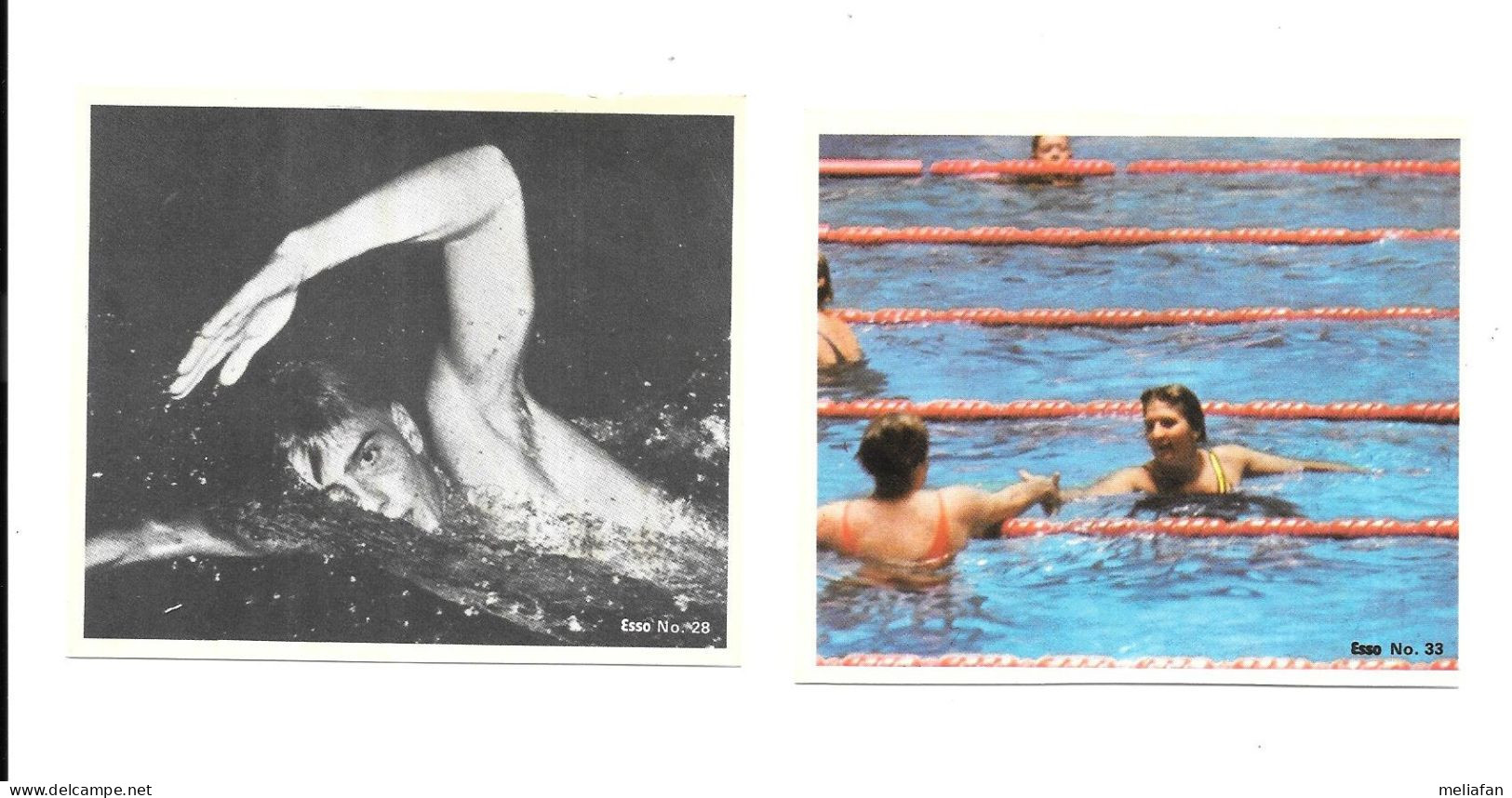 DS54 - IMAGES COLLECTION ESSO - NATATION- MURRAY ROSE - DAWN FRASER - Zwemmen