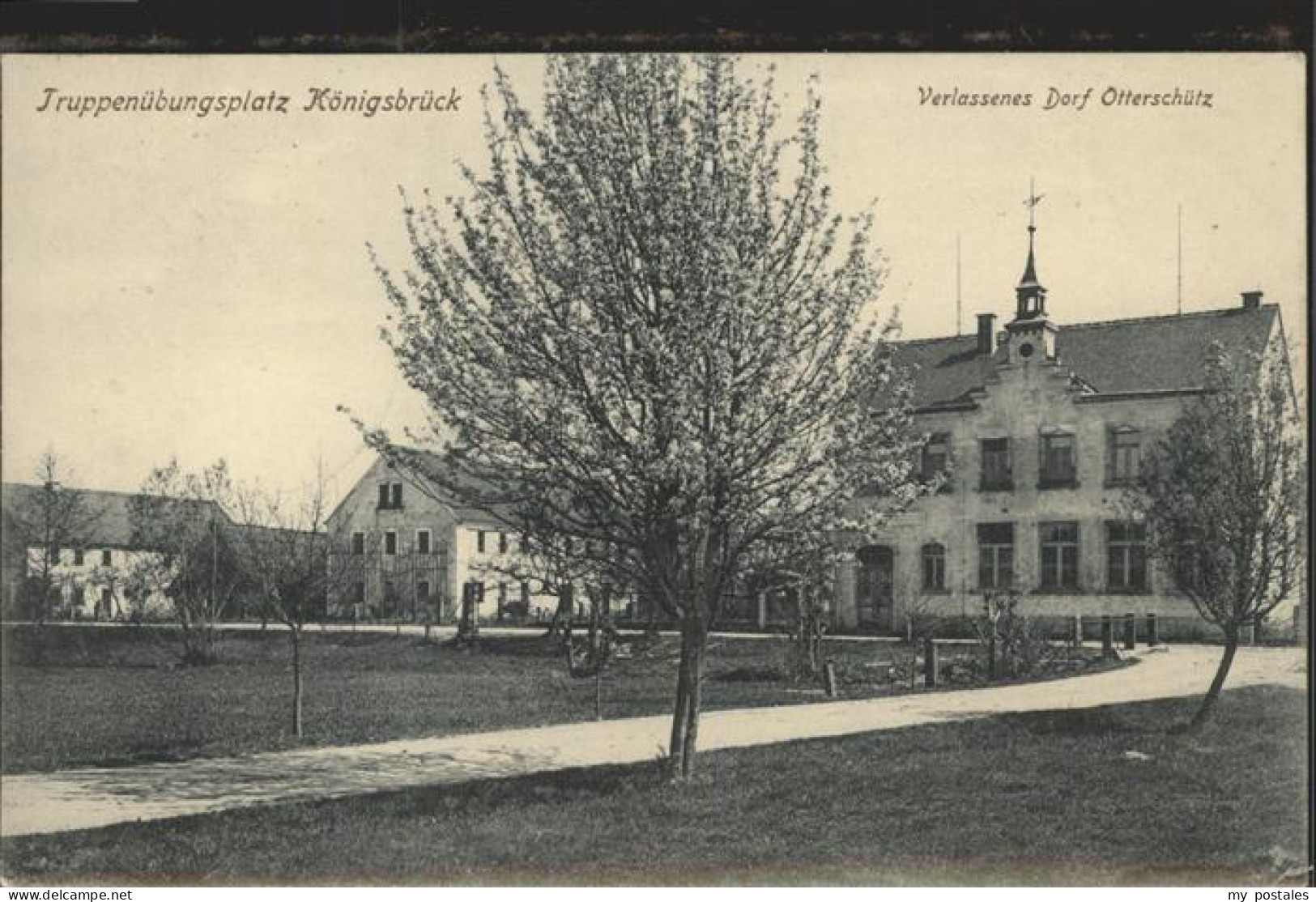 41302369 Koenigsbrueck Truppenuebungsplatz Verlassenes Dorf Otterschuetz Feldpos - Koenigsbrueck