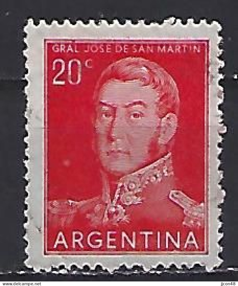 Argentina 1954-59  General San Martin (o) Mi.620 - Gebruikt