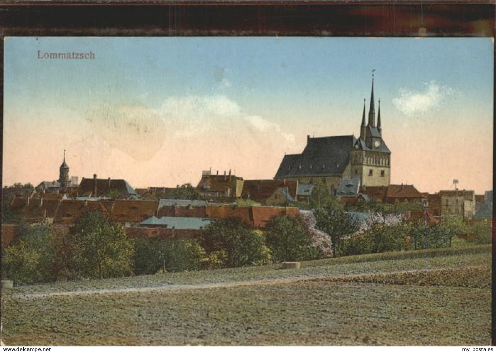 41302271 Lommatzsch Teilansicht Kirche Lommatzsch - Lommatzsch