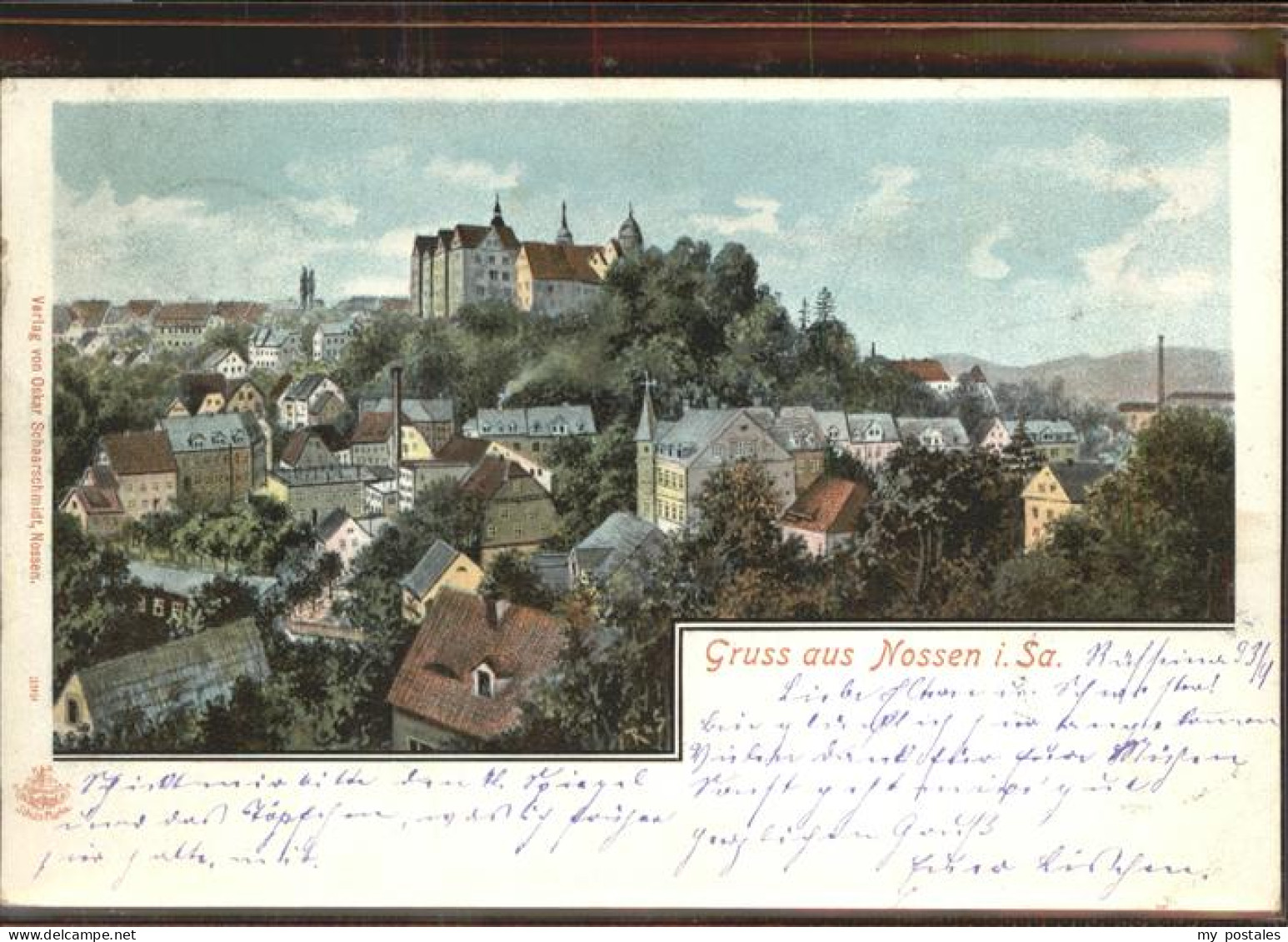 41302262 Nossen Blick Zum Schloss Nossen - Nossen